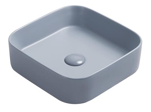 Vasque rectangle à poser LYS en céramique 37 x 37 x 11 cm - Abysse